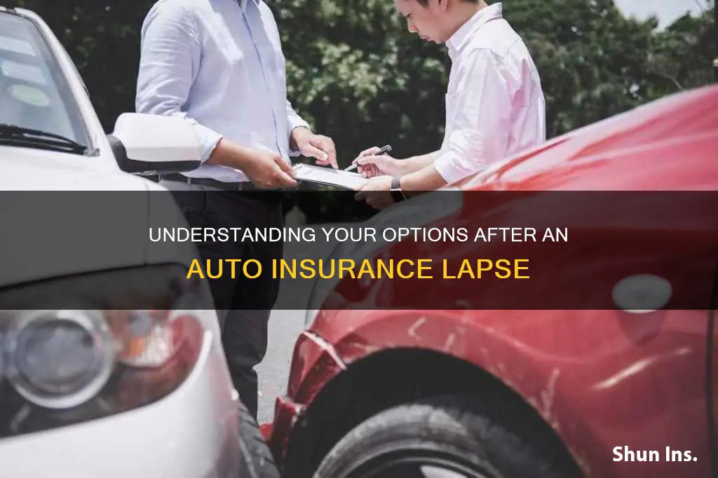 what to do if your nc me auto insurance lapse