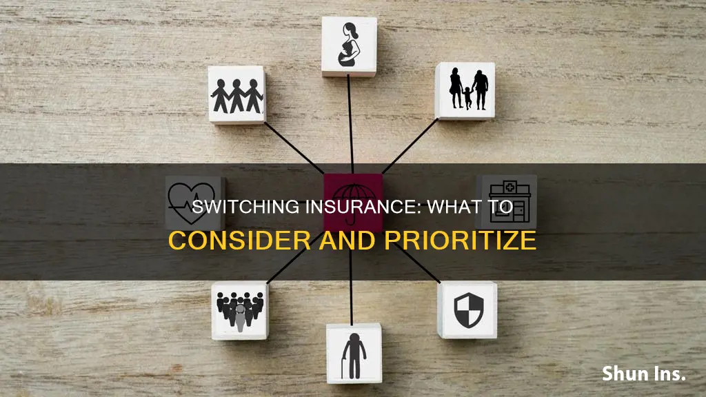 what to do when choosing a different insurance