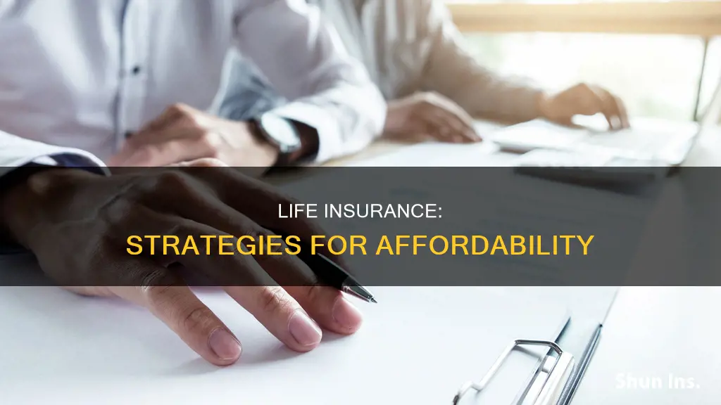 what to do when life insurance is too expensive