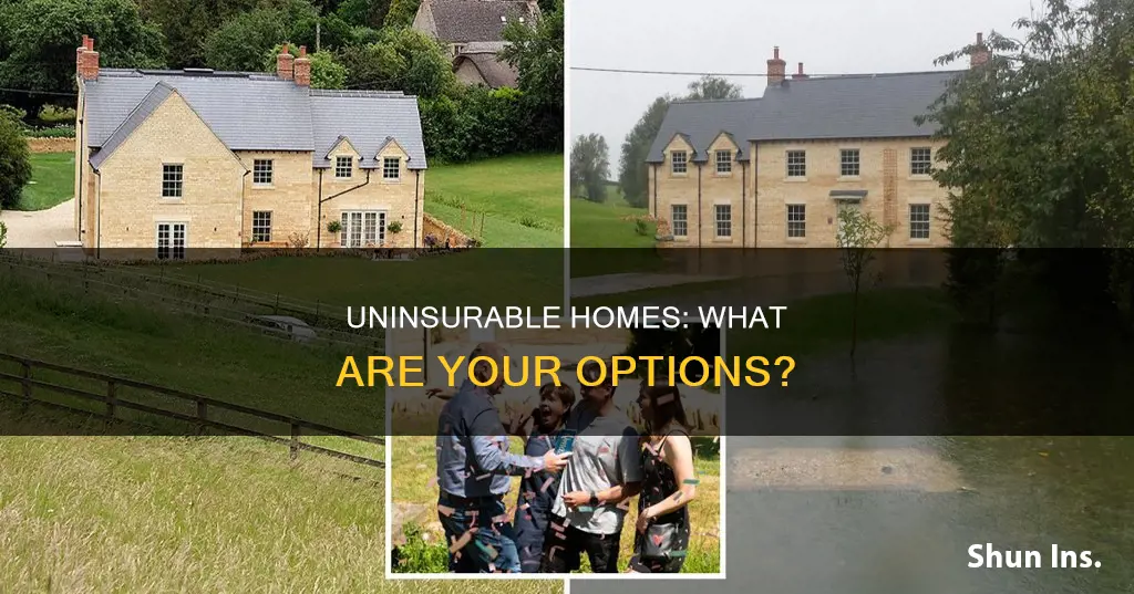 what to do when you cant insure a house