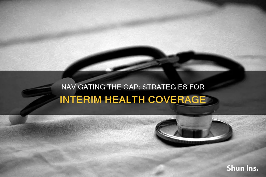 what to do when your in bewteen medical insurance