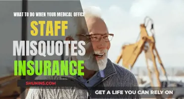 Misquoted Insurance: Steps to Take for Medical Office Staff