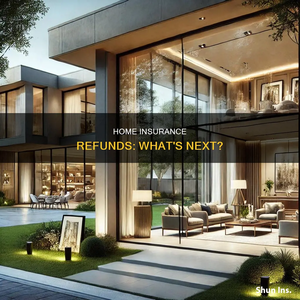 what to do with homeowners insurance refund