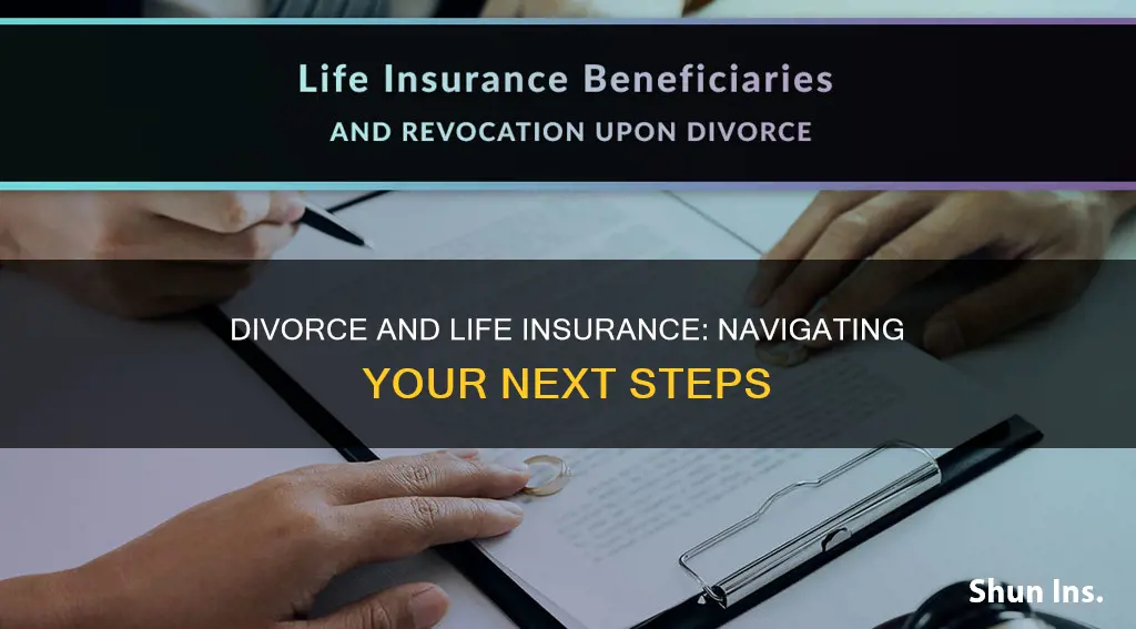 what to do with life insurance after divorce