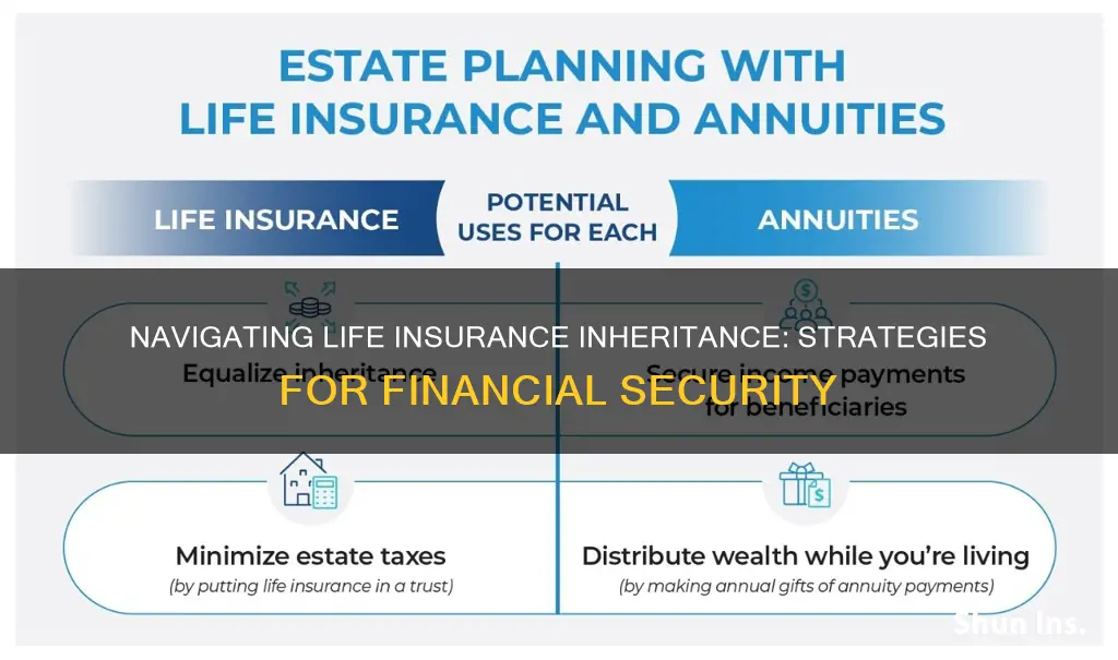 what to do with life insurance inheritance