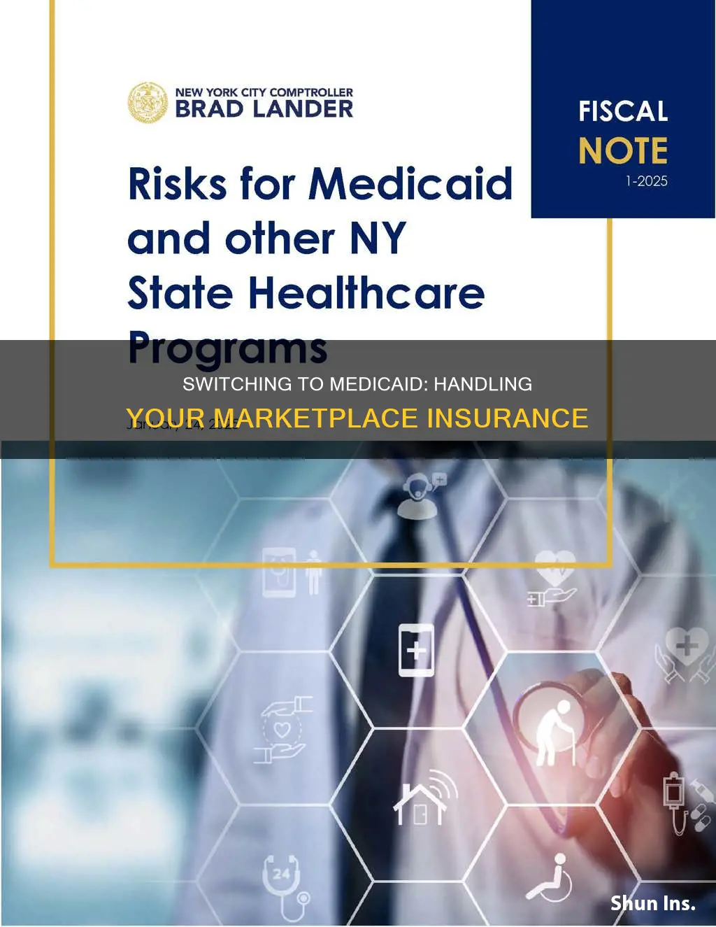 what to do with markeetplace insurance if you get medicaid