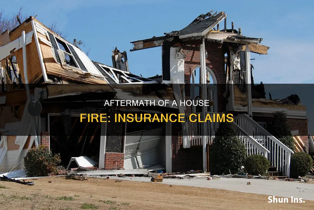 what to expect from insurance after a house fire