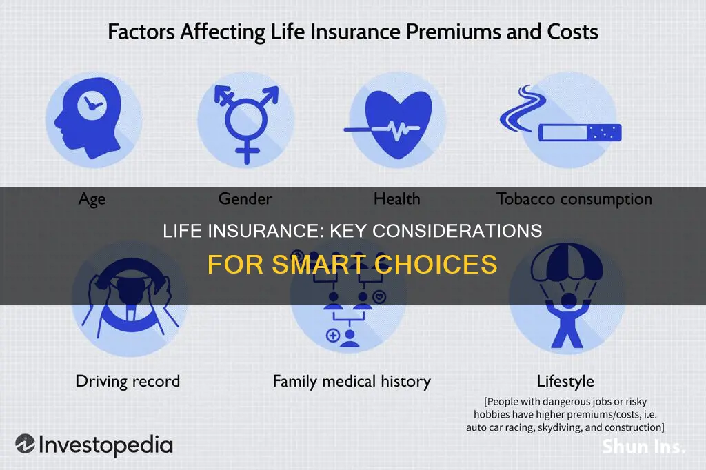 what to look for in life insurance