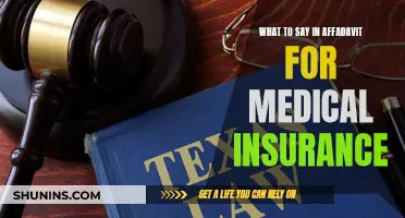 Medical Insurance Affidavit: What You Need to Say