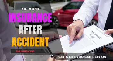 After an Accident: What to Say to Your Insurer