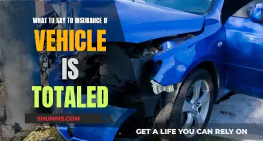 Vehicle Totaled: What to Tell Your Insurer