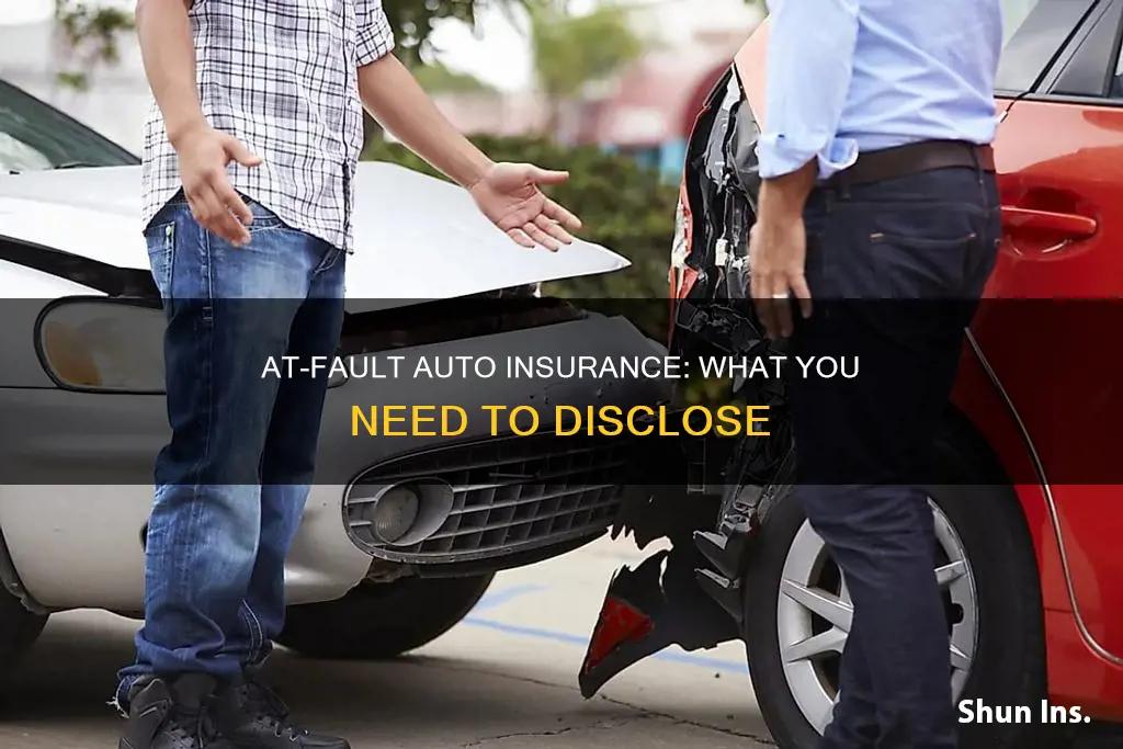 what to tell auto insurance when at falt