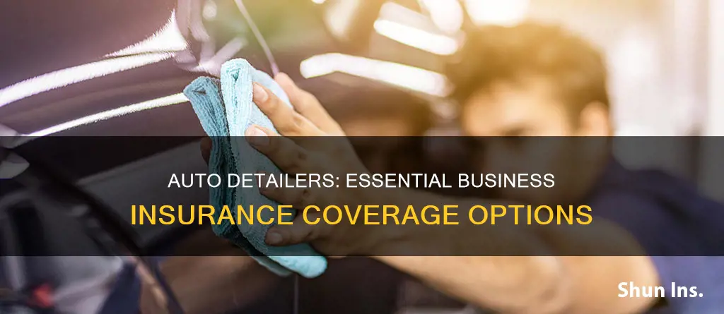 what type of business insurance do auto detailers use