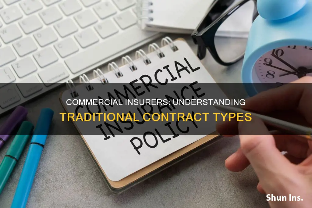 what type of contract do commercial insurers traditionally market