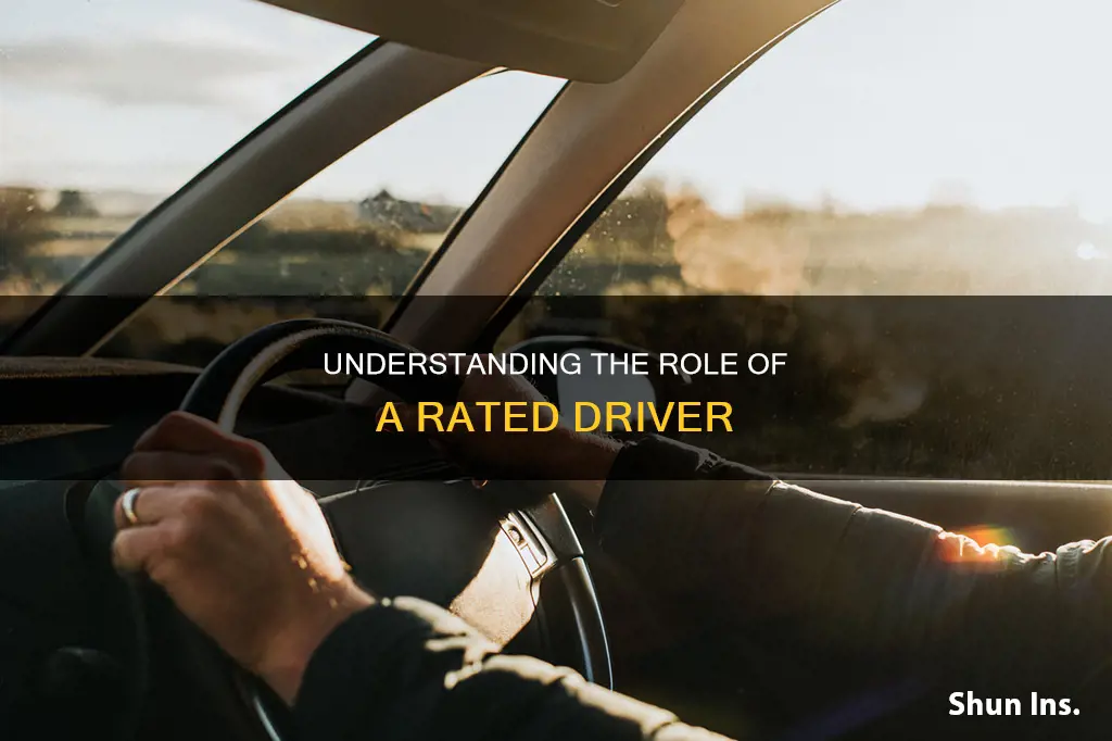 what us rated driver on vehicle insurance