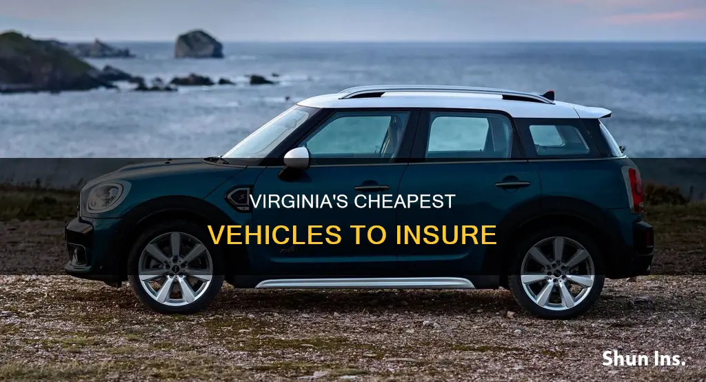 what vehicles are cheapest on insurance in va