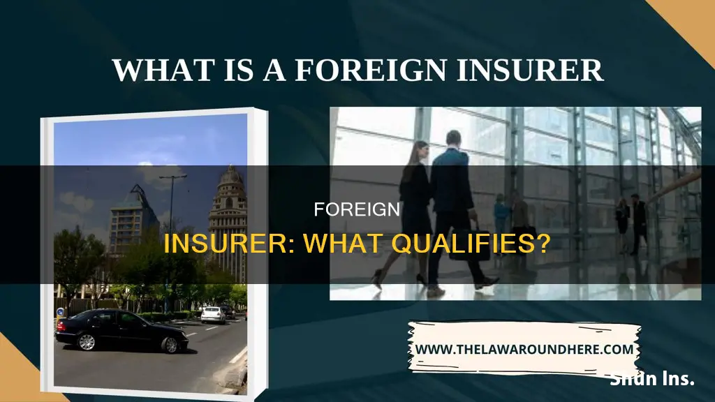 what would be considered a foreign insurer