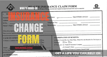 Insurance MDHS: Change Form Explained