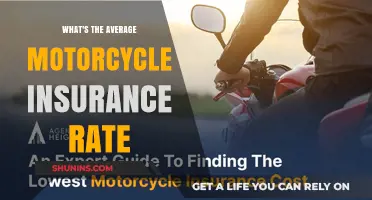 Motorcycle Insurance Rates: What's the Average Cost?