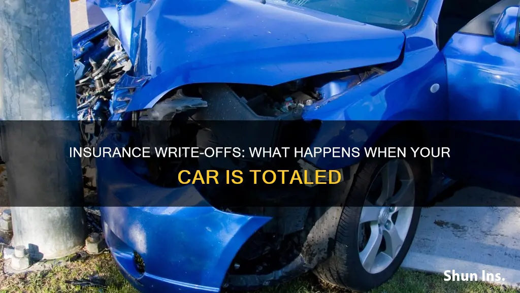 when a vehicle is totaled by insurance