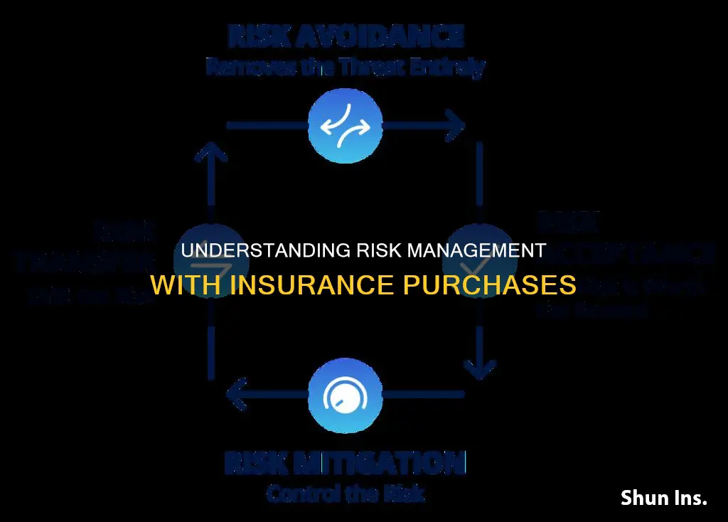 when an individual purchases insurance what risk management technique
