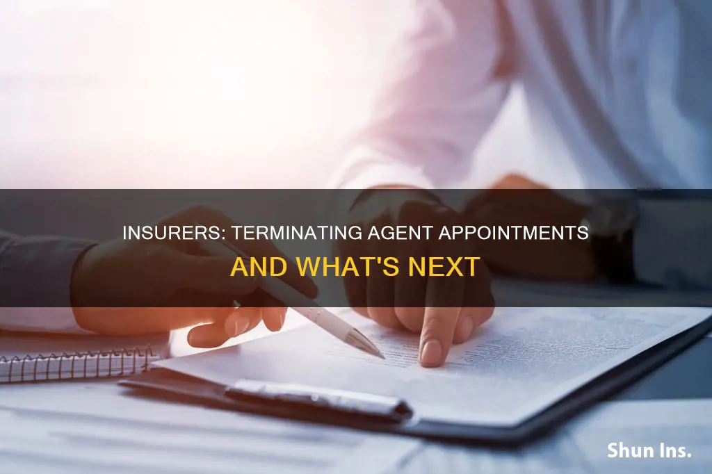 when an insurer terminates an agent