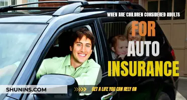 Auto Insurance: When Do Children Become Adults?