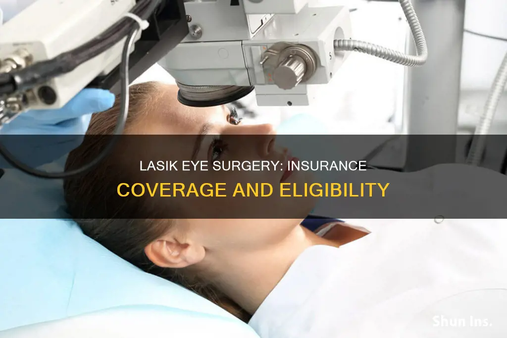 when can a medical insurance cover lasik eye surgery