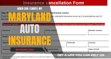 Canceling Maryland Auto Insurance: When and How to Do It