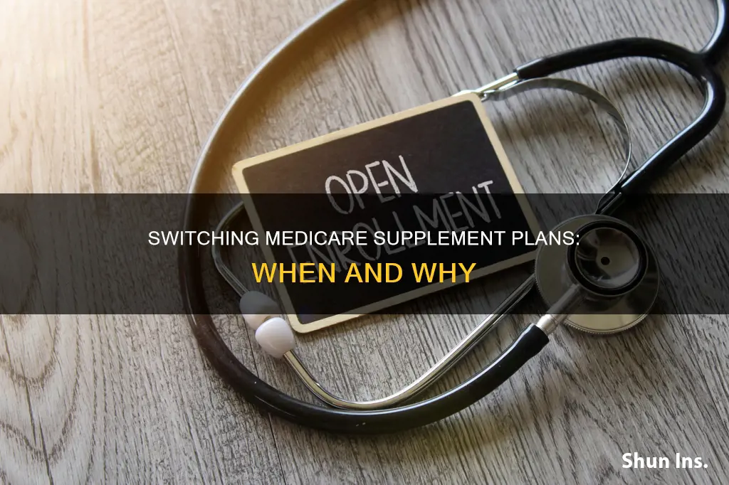 when can you change medicar supplimental insurance