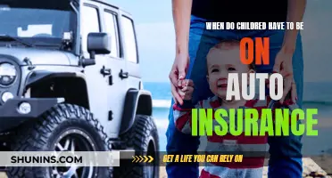 Auto Insurance for Children: When Do They Need Coverage?