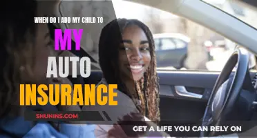 Auto Insurance for Your Child: When to Add Them