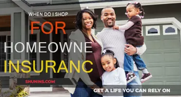 The Right Time to Shop for Homeowners Insurance