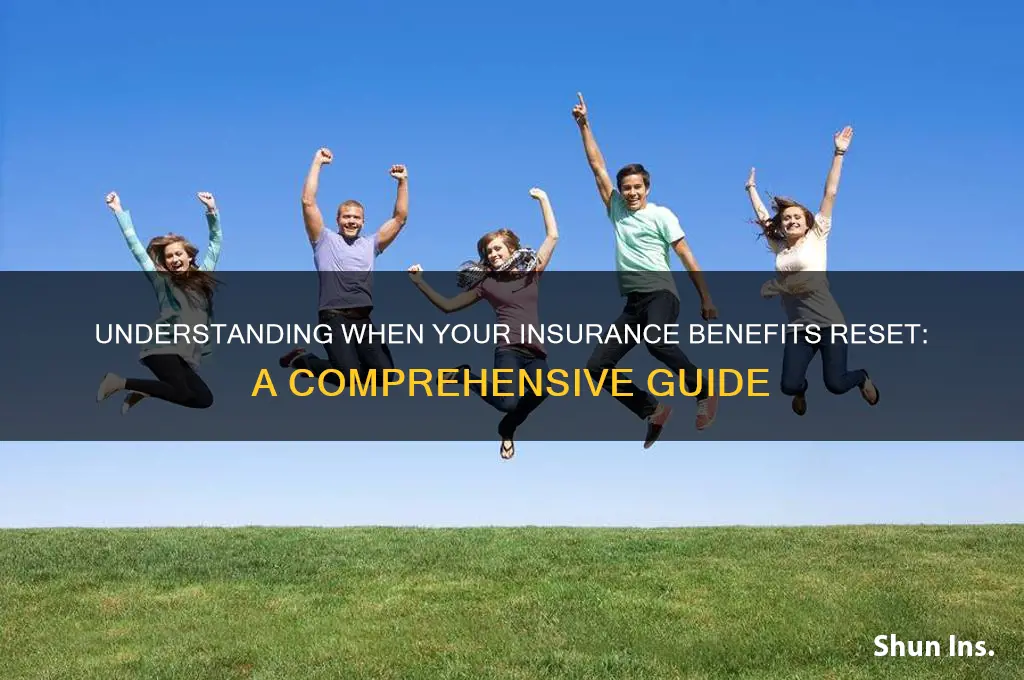 when do insurance benefits reset