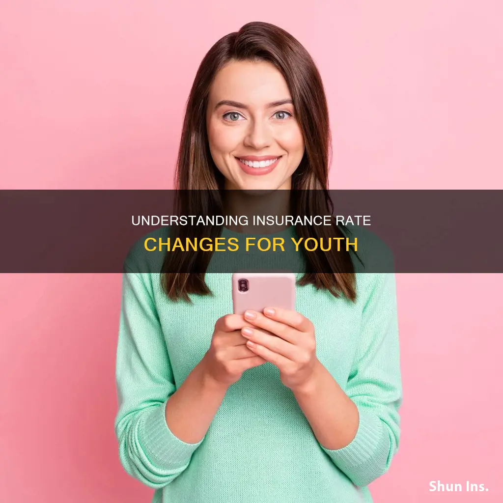 when do insurance rates change for youth