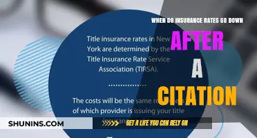 How Long Until Your Insurance Rates Drop After a Citation?