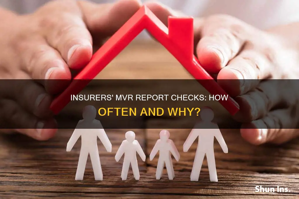 when do insurers check mvr report every time