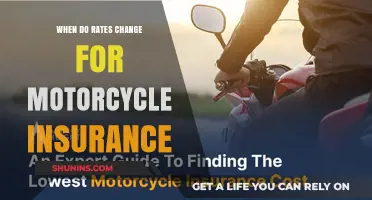 Motorcycle Insurance Rates: When Do They Change?