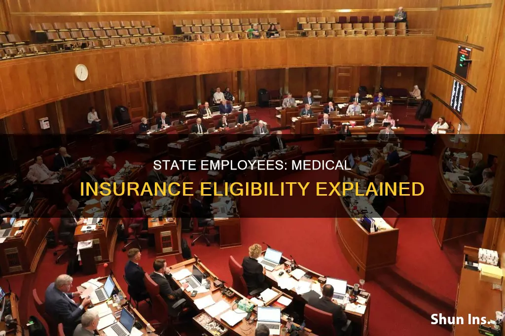 when do state employees become eligible for medical insurance