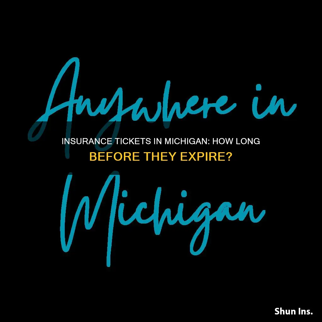 when do tickets fall off insurance michigan
