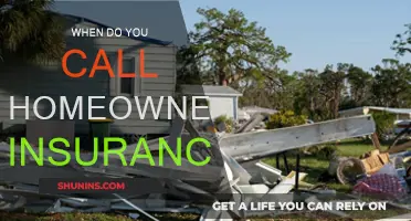 Homeowners Insurance: When to Call and Why