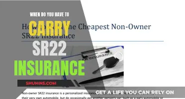 SR22 Insurance: When It's Required