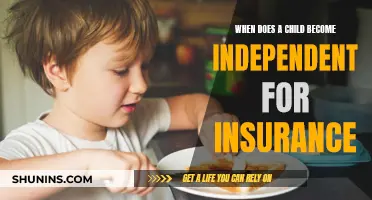 Understanding Child Independence for Insurance Purposes