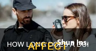 when does a dui stop affecting insurance