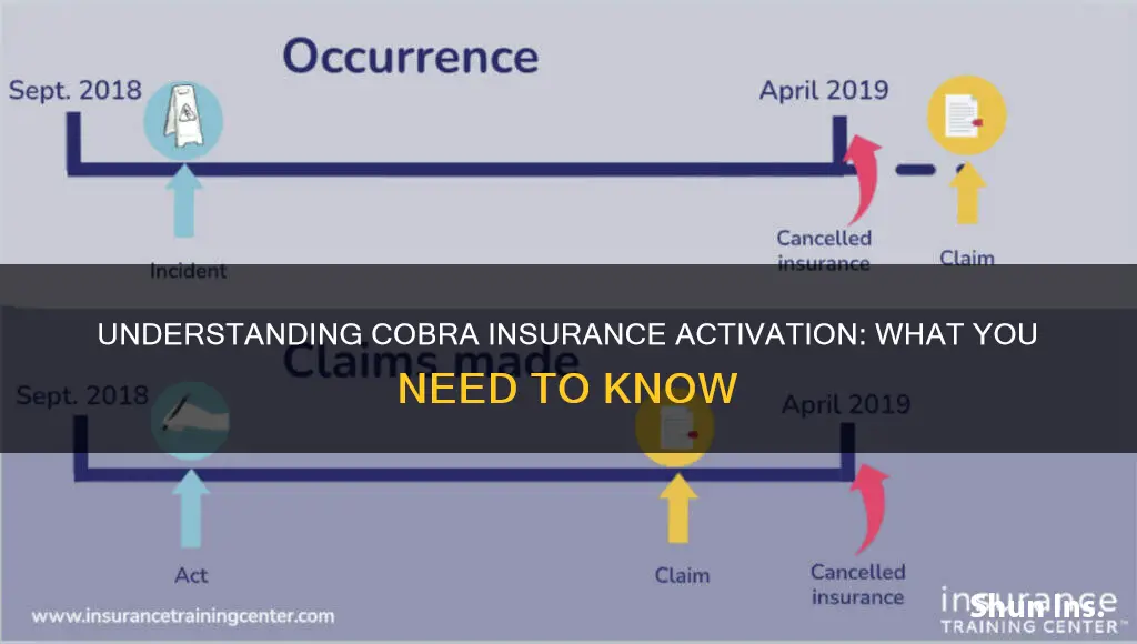 when does cobra insurance become active