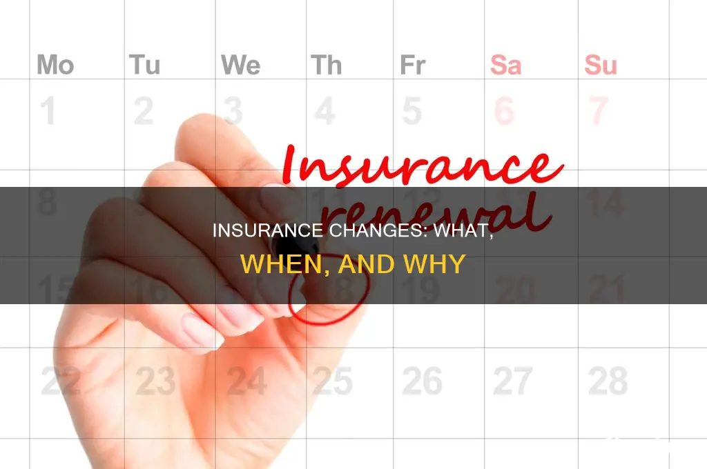 when does insurance change