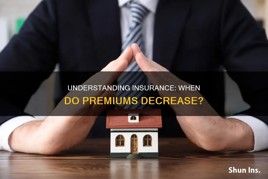 when does insurance go down