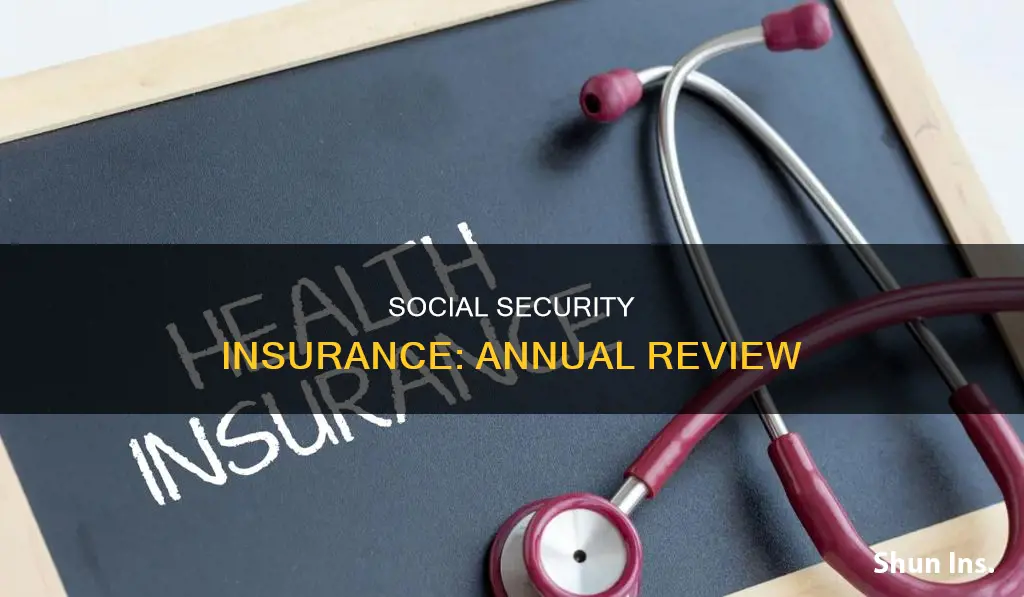 when does insurance selection change period social security yearly