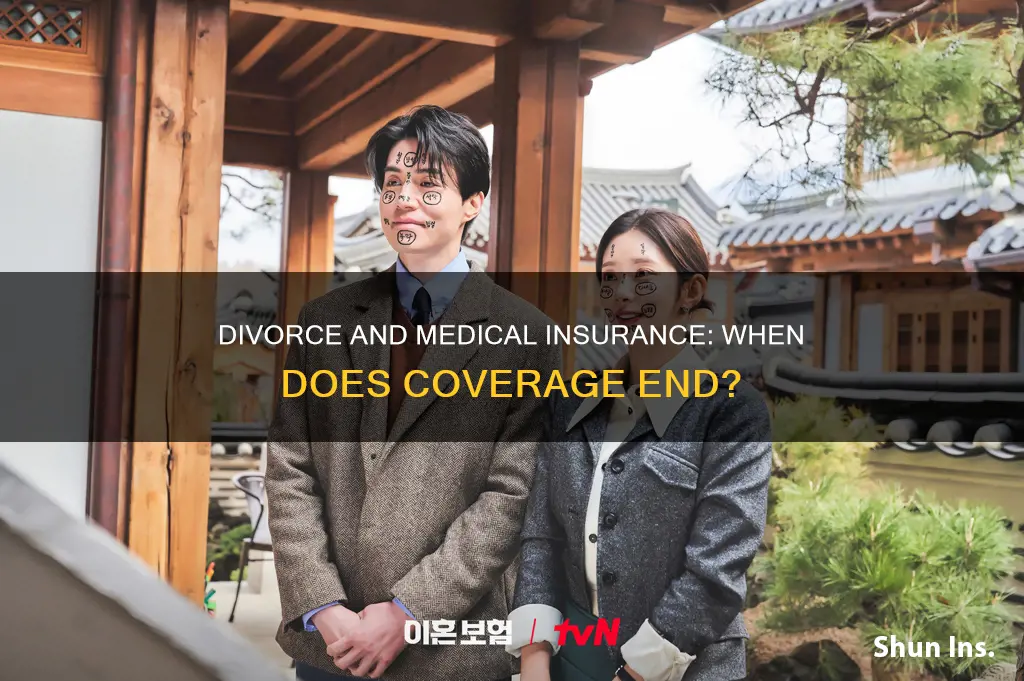 when does medical insurance end with a divorce
