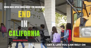 California Health Insurance: Open Enrollment Deadline